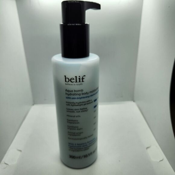 NIB Belif Aqua Bomb Hydrating Body Moisturizer Large Size 300ml / 10.1 fl.oz - Picture 2 of 6